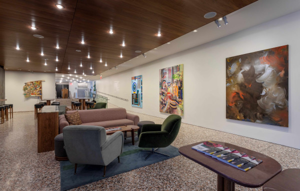 South Wall Optimized For Gallery Style Visual Arts Display