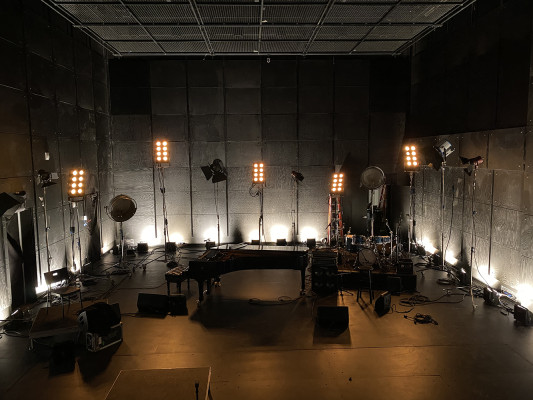 The Flexible Theatre Staged For A 4 Piece Band